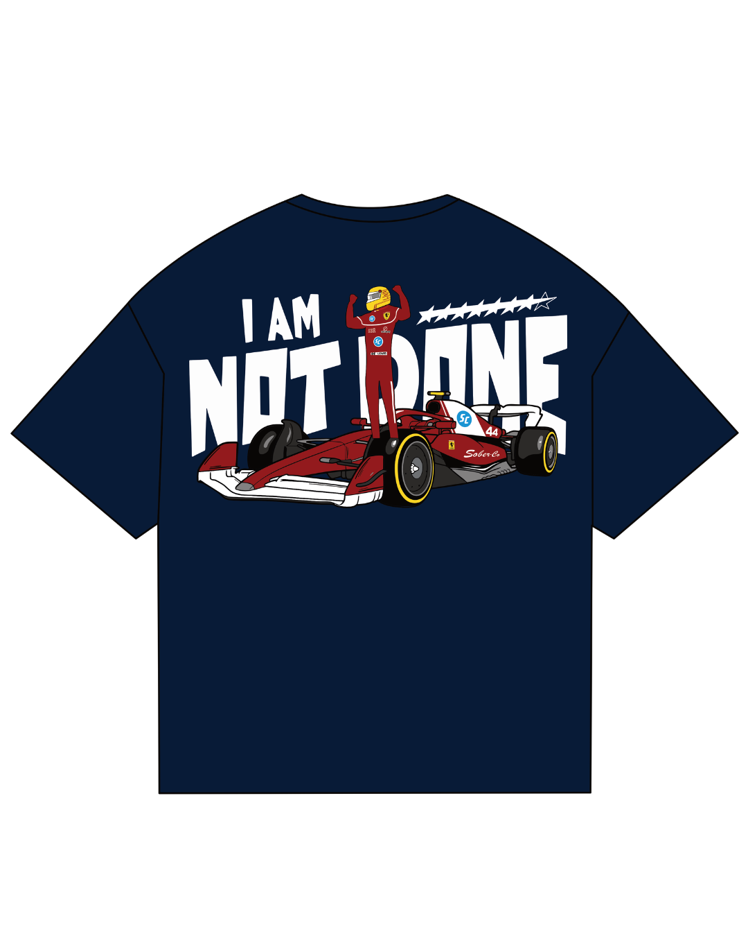 I'm Not Done Oversized T-Shirt